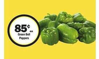 Meijer Green bell peppers offer