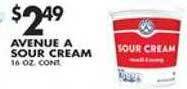 Met Foodmarkets Avenue a sour cream offer