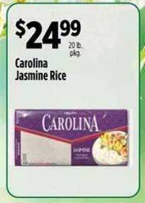 Pioneer Supermarkets Carolina jasmine rice offer
