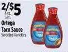 Pioneer Supermarkets Ortega taco sauce offer