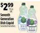 Pioneer Supermarkets Seventh generation dish liquid offer