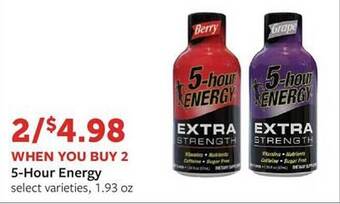 Fareway 5-hour energy offer