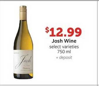 Fareway Josh wine offer