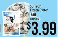 Hmart Suhyup frozen oyster offer