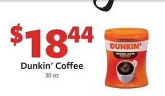 Fareway Dunkin' coffee offer