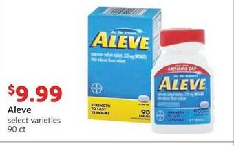 Fareway Aleve offer