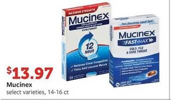 Fareway Mucinex offer
