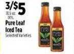 Pioneer Supermarkets Pure leaf iced tea offer