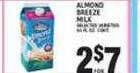 Associated Almond breeze milk offer