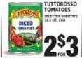 Associated Tuttorosso tomatoes offer
