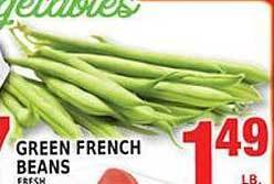 Pioneer Supermarkets Green french beans offer