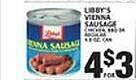 Pioneer Supermarkets Libby's vienna sausage offer