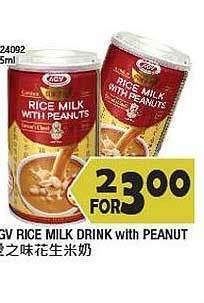 99 Ranch Gv rice milk drink with peanut offer