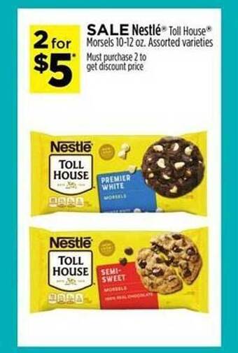 Dollar General Nestlé toll house morsels offer
