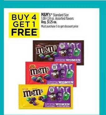 Dollar General M&m's standard size offer