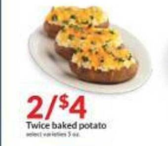 Hy-Vee Twice baked potato offer