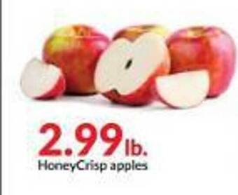 Hy-Vee Honey crisp apples offer