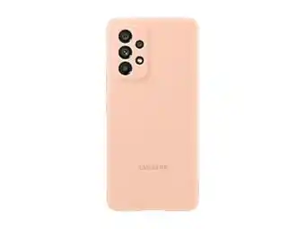 Samsung Galaxy a53 5g silicone cover, peach offer