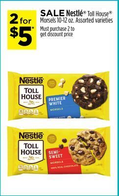 Dollar General Nestle® toll house® morsels offer