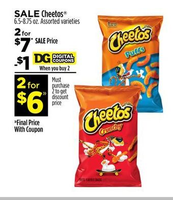 Dollar General Cheetos® offer