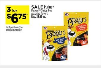 Dollar General Purina® beggin'® strips offer