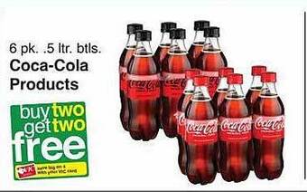 Harris Teeter Coca-cola products offer