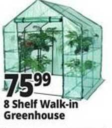 Ocean State Job Lot 8 shelf walk-in greenhouse offer