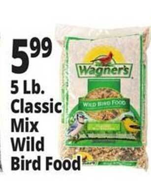 Ocean State Job Lot 5 lb. classic mix wild bird food offer