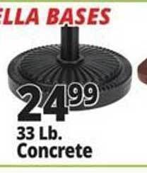 Ocean State Job Lot 33 lb. concrete offer