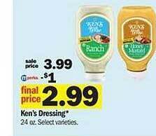 Meijer Ken's dressing offer