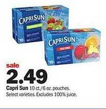 Meijer Capri sun offer