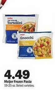 Meijer Meijer frozen pasta offer