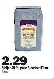Meijer Meijer all-purpose bleached flour offer