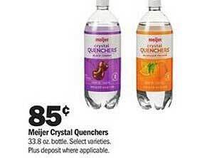 Meijer Meijer crystal quenchers offer