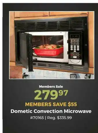 Camping World Dometic Convection Microwave offer