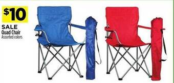Dollar General Quad chair assorted colors offer
