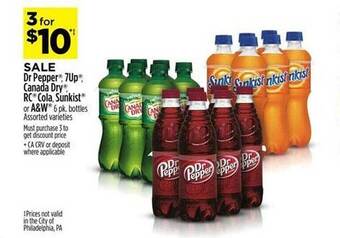 Dollar General Dr pepper 7up canada dry rc cola sunkist or a&w offer