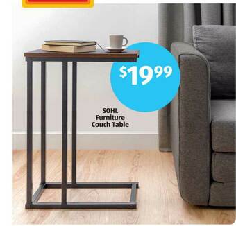Aldi Sohl Furniture Couch Table offer
