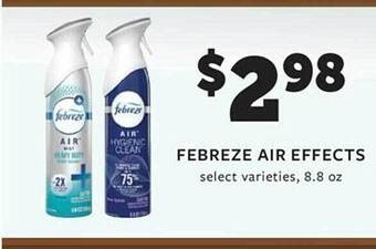 Fareway Febreze air effects offer