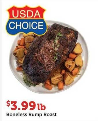 Fareway Boneless rump roast offer