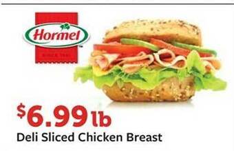 Fareway Deli sliced chicken breast offer