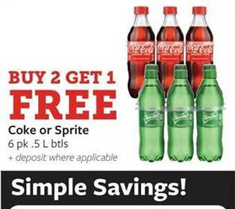 Fareway Coke or sprite offer