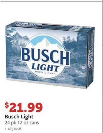 Fareway Busch light offer