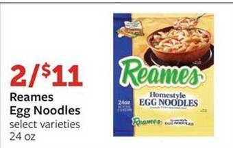 Fareway Reames egg noodles offer