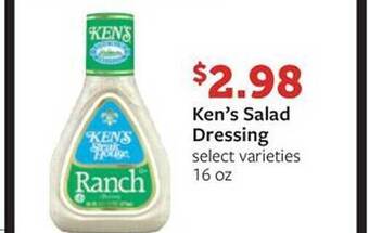 Fareway Ken's salad dressing offer