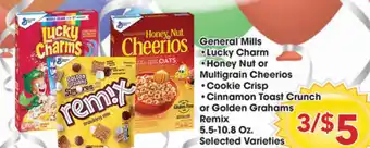 Fairplay General Mills Lucky Charm, Honey Nut offer