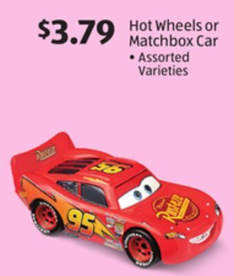 Aldi Hot wheels or matchbox car offer