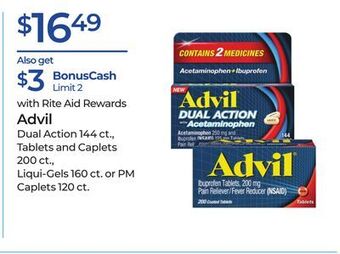 Rite Aid Advil offer