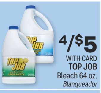 CVS Top job bleach 64 oz offer