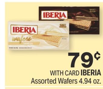 CVS Iberia assorted wafers 4.94 oz. offer